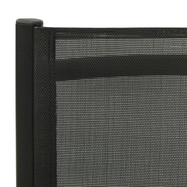vidaXL Σετ Τραπεζαρίας Κήπου 7 Τεμαχίων Ανθρακί από Αλουμίνιο