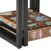 vidaXL Κομοδίνο με συρτάρι 2 pcs Πολύχρωμο 30 x 30 x 40 cm