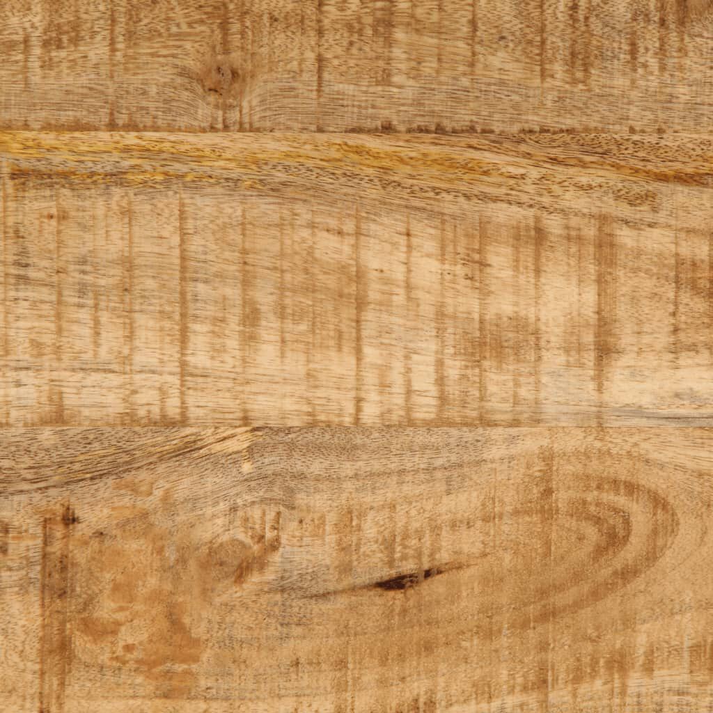 vidaXL Έπιπλο Τηλεόρασης 110x35x40 εκ. Ακατέργαστο Μασίφ Ξύλο Μάνγκο