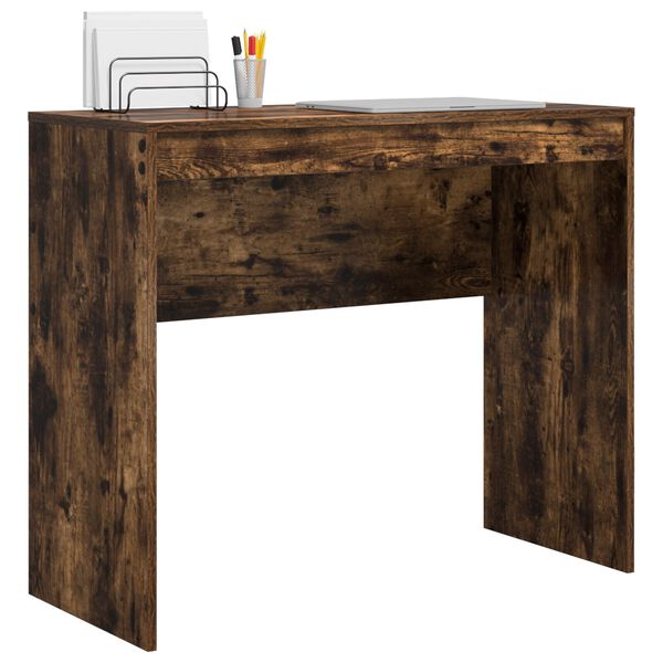 vidaXL Γραφείο Καπνιστή δρυς 90 x 40 x 76 εκ. Επεξεργασμένο ξύλο