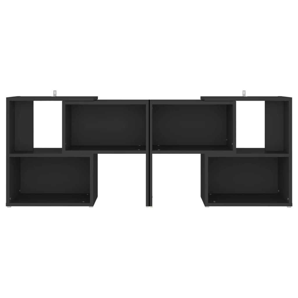 vidaXL Έπιπλο Τηλεόρασης Μαύρο 104 x 30 x 52 εκ. από Επεξ. Ξύλο