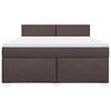 vidaXL &Kappa;&rho;&epsilon;&beta;ά&tau;&iota; Boxspring &mu;&epsilon; &Sigma;&tau;&rho;ώ&mu;&alpha; &Sigma;&kappa;&omicron;ύ&rho;&omicron; &Kappa;&alpha;&phi;έ 180x200 &epsilon;&kappa; &Upsilon;&phi;&alpha;&sigma;&mu;ά&tau;&iota;&nu;&omicron;