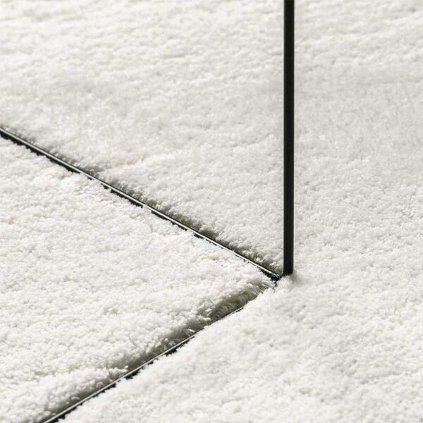 vidaXL Χαλί HUARTE Κρεμ 100 x 200 cm Πολυεστέρας