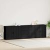 vidaXL Μπουφές Μαύρη δρυς 240 x 33 x 70 εκ. Επεξεργασμένο ξύλο