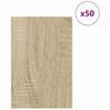 vidaXL Διακοσμητικά Πάνελ 50 pcs Sonoma Δρυς 40 x 60 x 0.3 εκ.