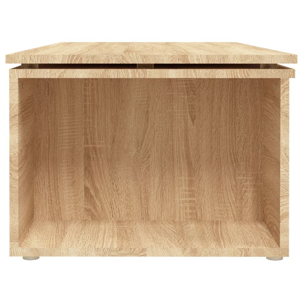 vidaXL Τραπεζάκι Σαλονιού Sonoma Δρυς 150x50x35 εκ. από Επεξ. Ξύλο