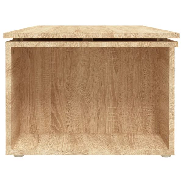 vidaXL Τραπεζάκι Σαλονιού Sonoma Δρυς 150x50x35 εκ. από Επεξ. Ξύλο