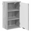 vidaXL Ντουλάπι Μπάνιου Επιτοίχιο Γκρι sonoma 39 x 23.5 x 65 εκ.