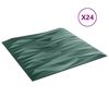 vidaXL &Pi;ά&nu;&epsilon;&lambda; &tau;&omicron;ί&chi;&omicron;&upsilon; 24 pcs &Pi;έ&tau;&rho;&alpha; &Pi;&rho;ά&sigma;&iota;&nu;&omicron; 50 x 50 cm &Phi;&epsilon;&lambda;&iota;&zeta;ό&lambda; XPS
