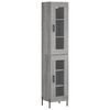vidaXL &Mu;&pi;&omicron;&upsilon;&phi;έ&sigmaf; Sonoma &Gamma;&kappa;&rho;&iota; 34,5 x 34 x 180 &epsilon;&kappa;. &alpha;&pi;ό &Epsilon;&pi;&epsilon;&xi;&epsilon;&rho;&gamma;&alpha;&sigma;&mu;έ&nu;&omicron; &Xi;ύ&lambda;&omicron;