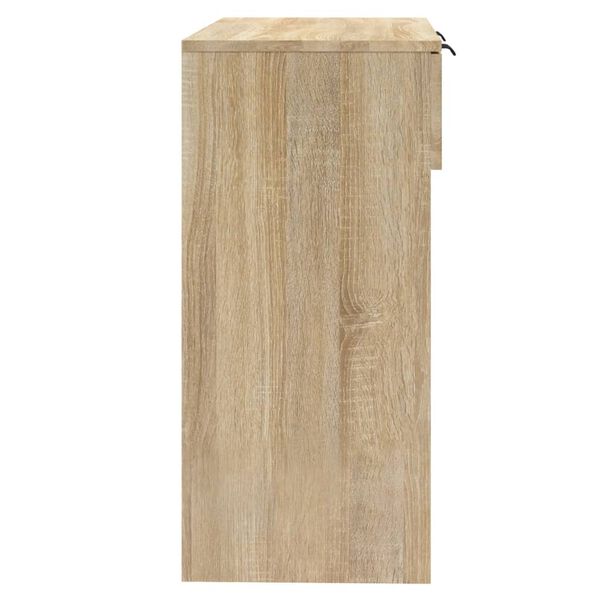 vidaXL Τραπέζι Κονσόλα Sonoma Δρυς 90x36x75 εκ. Επεξεργασμένο Ξύλο
