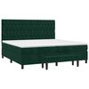 vidaXL &Kappa;&rho;&epsilon;&beta;ά&tau;&iota; Boxspring &mu;&epsilon; &Sigma;&tau;&rho;ώ&mu;&alpha; &Sigma;&kappa;&omicron;ύ&rho;&omicron; &Pi;&rho;ά&sigma;&iota;&nu;&omicron; 200x200&epsilon;&kappa;. &Beta;&epsilon;&lambda;&omicron;ύ&delta;&iota;&nu;&omicron;