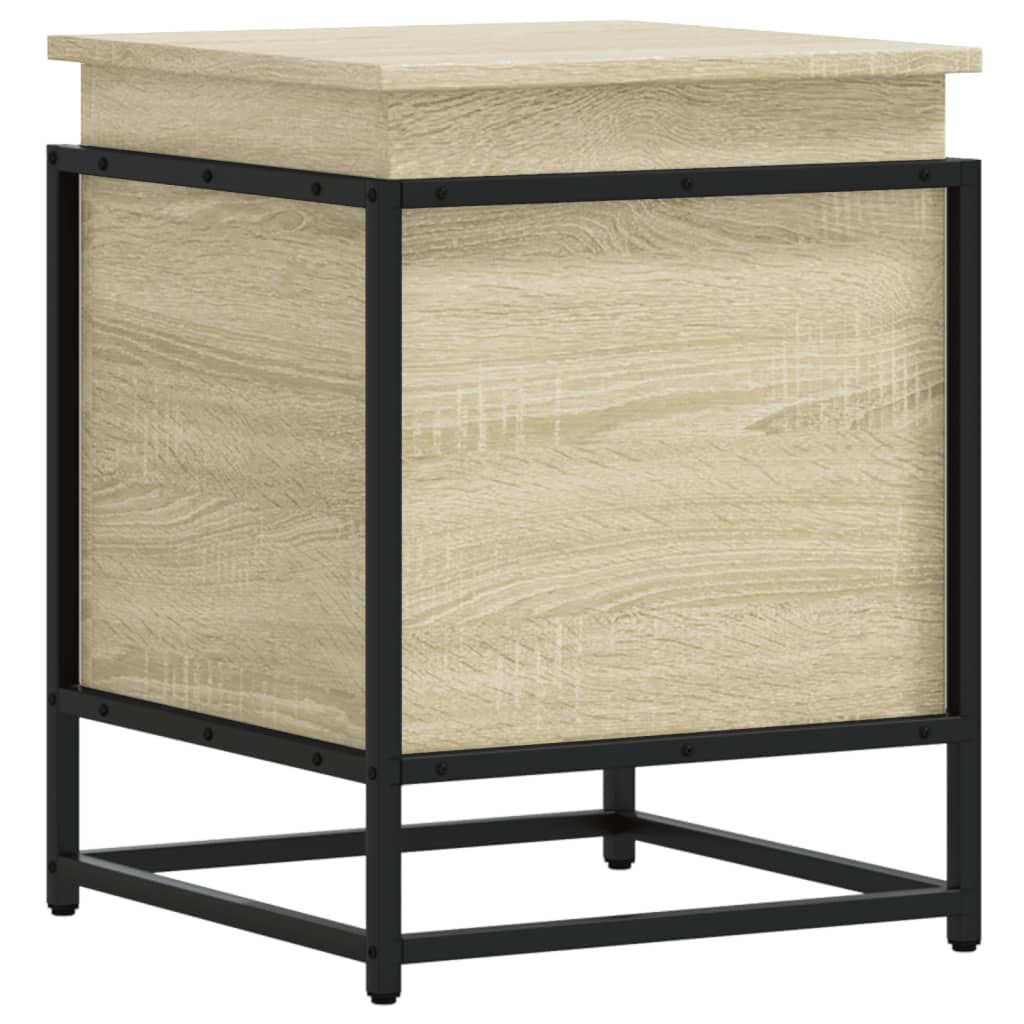 vidaXL Κουτί Αποθήκευσης με Sonoma Δρυς 40x40x51,5 εκ. Επεξ. Ξύλο