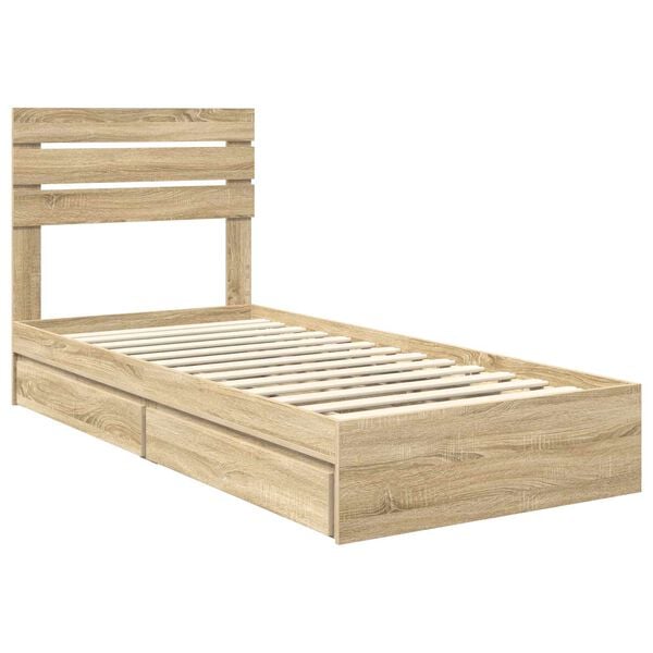 vidaXL &Kappa;&rho;&epsilon;&beta;ά&tau;&iota; &Alpha;&pi;&omicron;&theta;ή&kappa;&eta;&sigmaf; &Delta;&rho;ύ&sigmaf; Sonoma 75 x 190 cm &Epsilon;&pi;&epsilon;&xi;&epsilon;&rho;&gamma;&alpha;&sigma;&mu;έ&nu;&omicron; &xi;ύ&lambda;&omicron;