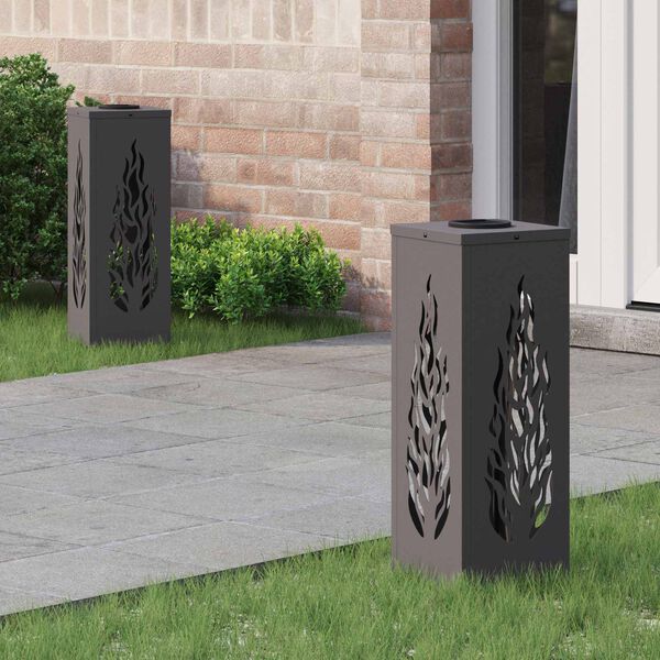 vidaXL &Eta;&lambda;&iota;&alpha;&kappa;ό LED &Phi;&omega;&sigmaf; &Delta;&rho;ό&mu;&omicron;&upsilon; 2 pcs &Mu;&alpha;ύ&rho;&omicron; &Kappa;&rho;ύ&omicron; &Rho;&omicron;&lambda;&alpha;&rho;&iota;&sigma;&mu;έ&nu;&omicron; &Chi;ά&lambda;&upsilon;&beta;&alpha;