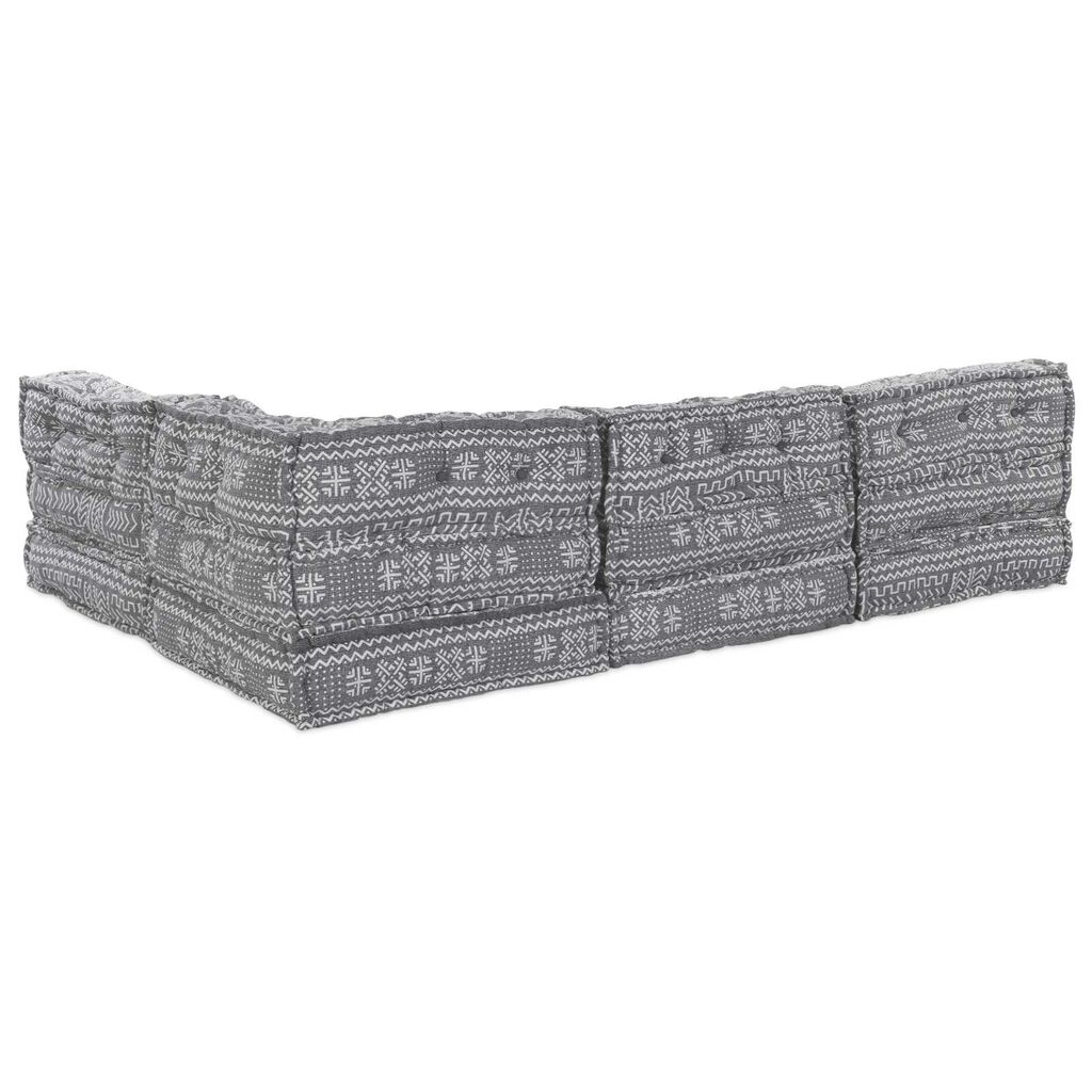 vidaXL Μαξιλάρι 4 pcs Ανοιχτό γκρι 70 x 70 x 54 εκ Πολυεστέρας