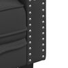 vidaXL Πολυθρόνα Τσέστερφιλντ Μαύρο 71 x 74.5 x 70.5 εκ. Τεχνητό δέρμα