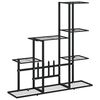 vidaXL &Alpha;&nu;&theta;&omicron;&sigma;&tau;ή&lambda;&eta; &Mu;&alpha;ύ&rho;&eta; 94,5 x 25 x 88 &epsilon;&kappa;. &Mu;&epsilon;&tau;&alpha;&lambda;&lambda;&iota;&kappa;ή