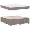 vidaXL &Sigma;&kappa;&epsilon;&lambda;&epsilon;&tau;ό&sigmaf; &Kappa;&rho;&epsilon;&beta;&alpha;&tau;&iota;&omicron;ύ &mu;&epsilon; &sigma;&tau;&rho;ώ&mu;&alpha; Taupe 180 x 200 cm ύ&phi;&alpha;&sigma;&mu;&alpha;