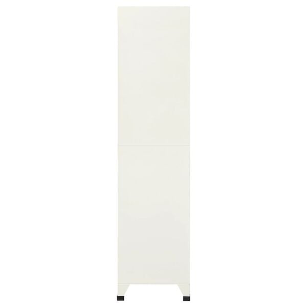 vidaXL Φοριαμός Γκρι και Μπλε 90 x 45 x 180 εκ. Ατσάλινος