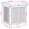 vidaXL Κουτί Μαξιλαριών Εξ. Χώρου 60x50x61 εκ. Μασίφ Ξύλο Ακακίας