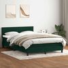 vidaXL &Kappa;&rho;&epsilon;&beta;ά&tau;&iota; Boxspring &mu;&epsilon; &Sigma;&tau;&rho;ώ&mu;&alpha; &Sigma;&kappa;&omicron;ύ&rho;&omicron; &Pi;&rho;ά&sigma;&iota;&nu;&omicron; 140x210&epsilon;&kappa;. &Beta;&epsilon;&lambda;&omicron;ύ&delta;&iota;&nu;&omicron;