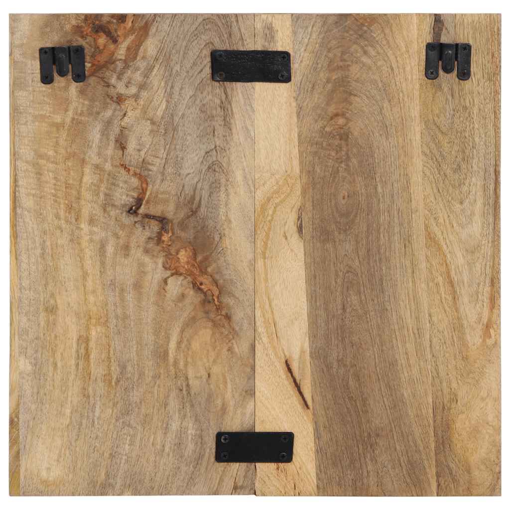 vidaXL Κομοδίνο 50x27x50 cm Στερεό ακατέργαστο ξύλο Μάνγκο