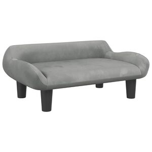 vidaXL &Kappa;&rho;&epsilon;&beta;ά&tau;&iota; &Sigma;&kappa;ύ&lambda;&omicron;&upsilon; &Alpha;&nu;&omicron;&iota;&chi;&tau;ό &Gamma;&kappa;&rho;&iota; 70 x 40 x 24 &epsilon;&kappa;. &Beta;&epsilon;&lambda;&omicron;ύ&delta;&iota;&nu;&omicron;