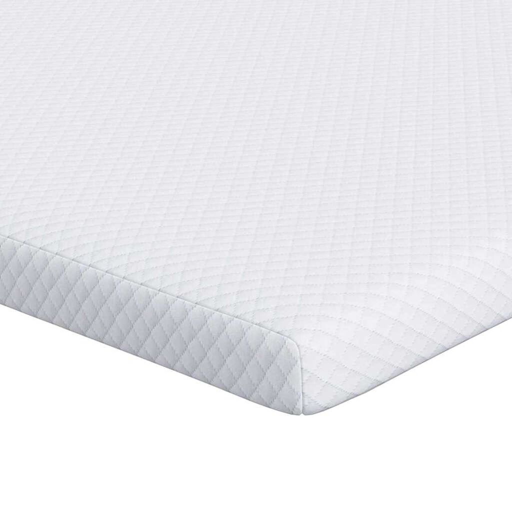 vidaXL Στρώματα Λευκό 70 x 200 cm 100% ύφασμα πολυεστέρα με τζακάρ