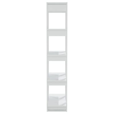 vidaXL Βιβλιοθήκη/Διαχωριστικό Χώρου Λευκό 80x30x160 εκ. Μοριοσανίδα