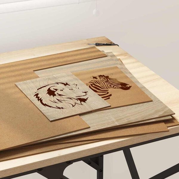 vidaXL Διακοσμητικά Πάνελ 12 pcs Sonoma Δρυς 40 x 60 x 0.3 εκ.