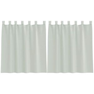vidaXL &Kappa;&omicron;&upsilon;&rho;&tau;ί&nu;&epsilon;&sigmaf; Voile &mu;&epsilon; &Theta;&eta;&lambda;&iota;έ&sigmaf; 2 &tau;&epsilon;&mu;. &Alpha;&nu;&omicron;&iota;&chi;&tau;ό &Gamma;&kappa;&rho;&iota; 140x140 &epsilon;&kappa;.