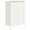 vidaXL Ντουλάπι Λευκό 68x39x101,5 εκ. από Χάλυβα