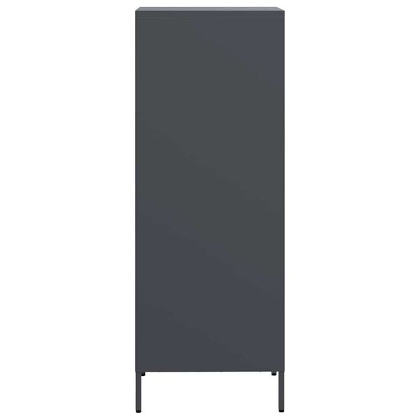 vidaXL Ντουλάπι Ανθρακί 39x35x103,5 εκ. από Ατσάλι