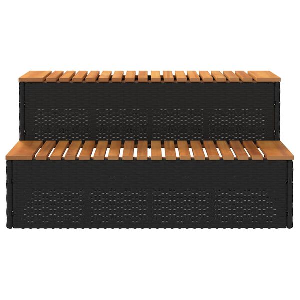 vidaXL &Beta;ή&mu;&alpha; &upsilon;&delta;&rho;&omicron;&mu;&alpha;&sigma;ά&zeta; &Mu;&alpha;ύ&rho;&omicron; 100x50x50,5 &epsilon;&kappa;. &Sigma;&upsilon;&nu;&theta;&epsilon;&tau;&iota;&kappa;ό &Rho;&alpha;&tau;ά&nu;/&Alpha;&kappa;&alpha;&kappa;ί&alpha;&sigmaf;