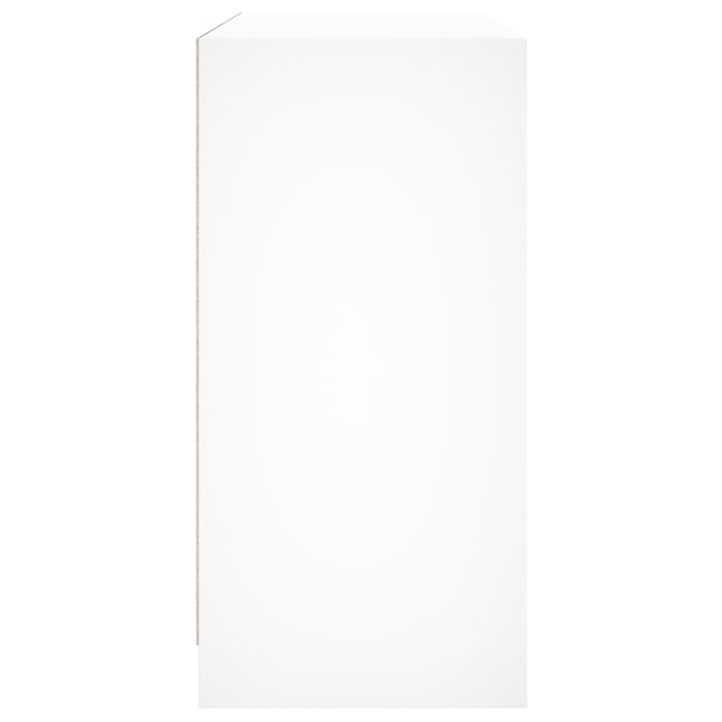 vidaXL Συρταριέρα Λευκή 102x37x75,5 εκ. από Επεξεργασμένο Ξύλο