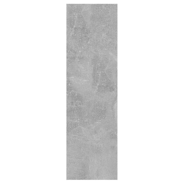 vidaXL Ραφιέρα Τοίχου Γκρι Σκυροδέματος 75x16x55 εκ. από Επεξ. Ξύλο