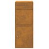 vidaXL Θυρίδα Πακέτων Σκ rusty 41 x 38 x 103 εκ