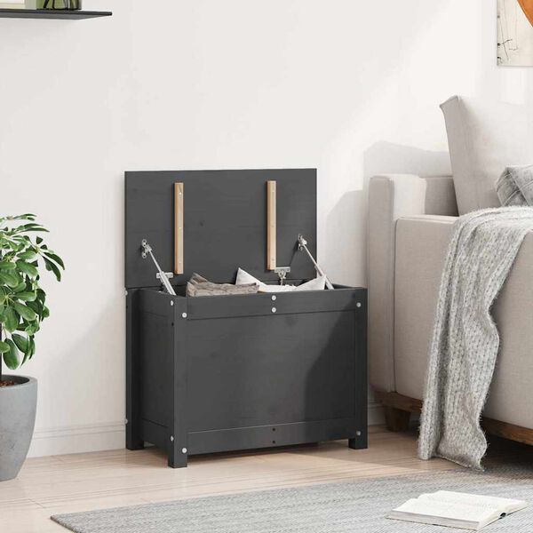 vidaXL &Kappa;&omicron;&upsilon;&tau;ί &Alpha;&pi;&omicron;&theta;ή&kappa;&epsilon;&upsilon;&sigma;&eta;&sigmaf; &Mu;&alpha;ύ&rho;&omicron; 60x32x45,5 &epsilon;&kappa; &alpha;&pi;ό &Mu;&alpha;&sigma;ί&phi; &Xi;ύ&lambda;&omicron; &Pi;&epsilon;ύ&kappa;&omicron;&upsilon;