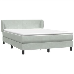 vidaXL &Kappa;&rho;&epsilon;&beta;ά&tau;&iota; Boxspring &mu;&epsilon; &Sigma;&tau;&rho;ώ&mu;&alpha; &Alpha;&nu;&omicron;&iota;&chi;&tau;ό &Gamma;&kappa;&rho;&iota; 160x220 &epsilon;&kappa;. &Beta;&epsilon;&lambda;&omicron;ύ&delta;&iota;&nu;&omicron;