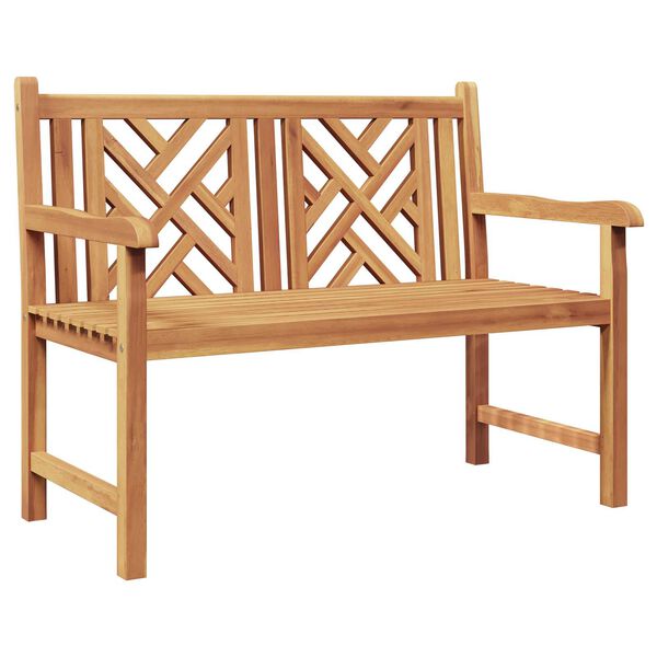 vidaXL Παγκάκι κήπου Καφέ 228 x 60 x 90 εκ Μασίφ ξύλο teak