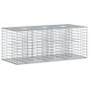 vidaXL &Alpha;&nu;&alpha;&sigma;&eta;&kappa;&omega;&mu;έ&nu;&omicron; &kappa;&rho;&epsilon;&beta;ά&tau;&iota; gabion 140 x 60 x 55 &epsilon;&kappa; &Alpha;&sigma;&eta;&mu;ί