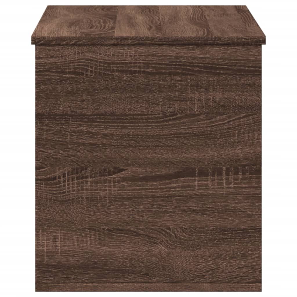 vidaXL Κουτί Αποθήκευσης Καφέ δρυς 100x42x46 εκ. Επεξεργασμένο Ξύλο