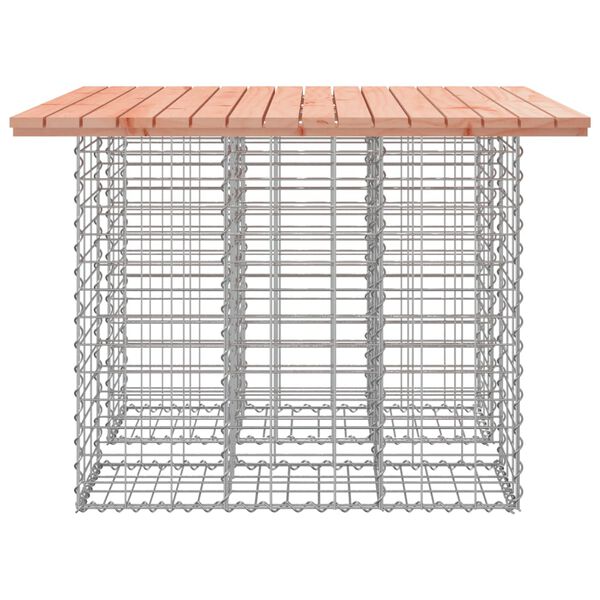 vidaXL Πάγκος Κήπου Συρματοκιβώτιο 100x102x72 εκ. Μασίφ Ψευδοτσούγκα