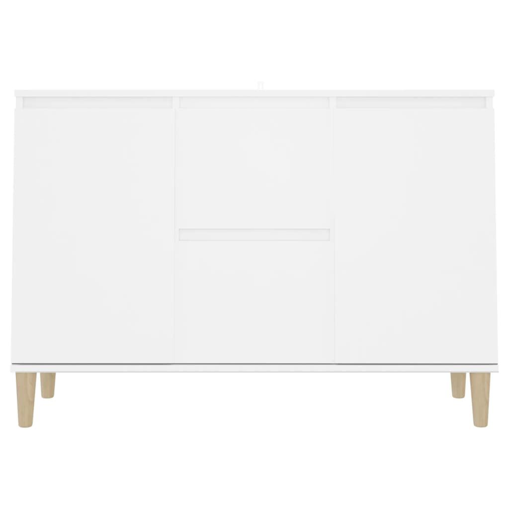 vidaXL Μπουφές Λευκός 101 x 35 x 70 εκ. από Επεξεργασμένο Ξύλο