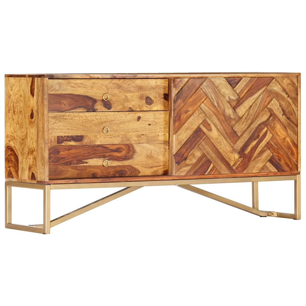 vidaXL Μπουφές 118 x 30 x 60 εκ. από Μασίφ Ξύλο Sheesham