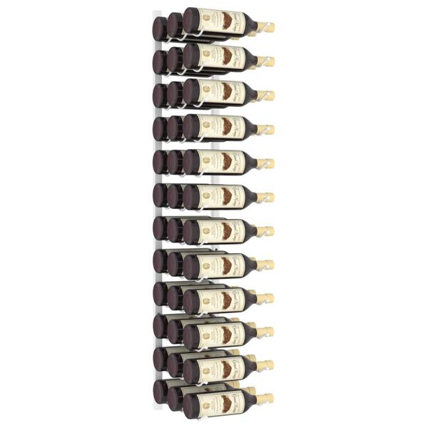 vidaXL &Rho;&alpha;&phi;&iota;έ&rho;&alpha; &Kappa;&rho;&alpha;&sigma;&iota;ώ&nu; &Tau;&omicron;ί&chi;&omicron;&upsilon; &gamma;&iota;&alpha; 36 &Phi;&iota;ά&lambda;&epsilon;&sigmaf; &Lambda;&epsilon;&upsilon;&kappa;ή &Sigma;&iota;&delta;&epsilon;&rho;έ&nu;&iota;&alpha;