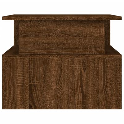 vidaXL Τραπεζάκι Σαλονιού Καφέ Δρυς 90x55x42,5 εκ. Επεξεργασμένο Ξύλο