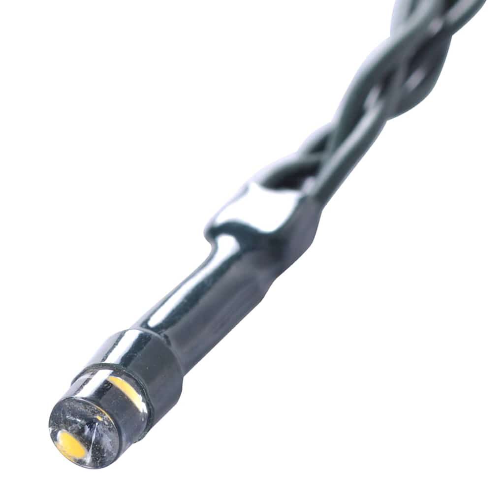 vidaXL Τεχνητές μπάλες πυξάρι με φώτα LED 2 τεμ. Πράσινο 52 εκ.