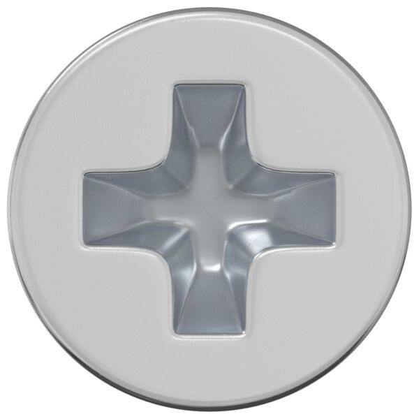 vidaXL &Beta;ί&delta;&epsilon;&sigmaf; &mu;&epsilon; &Sigma;&kappa;&omicron;ύ&rho;&omicron; &Kappa;&epsilon;&phi;ά&lambda;&iota; 12 pcs &Alpha;&sigma;&eta;&mu;ί M4 x 6 &chi;&lambda;&sigma;&tau; &Sigma;ί&delta;&epsilon;&rho;&omicron;